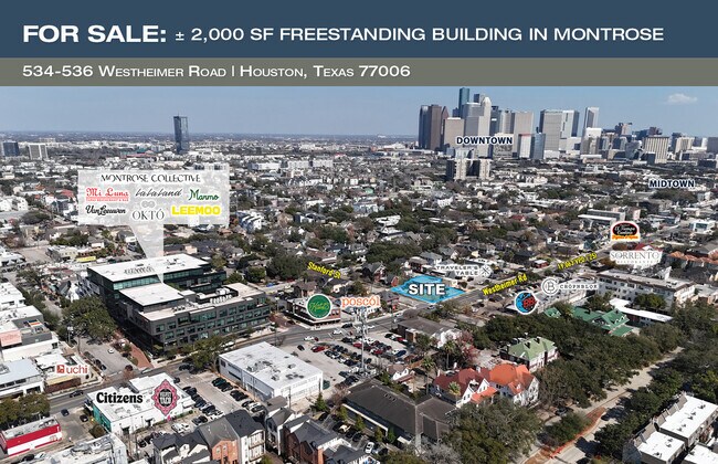 Plus de détails pour 534 Westheimer Rd, Houston, TX - Commerce de détail à vendre