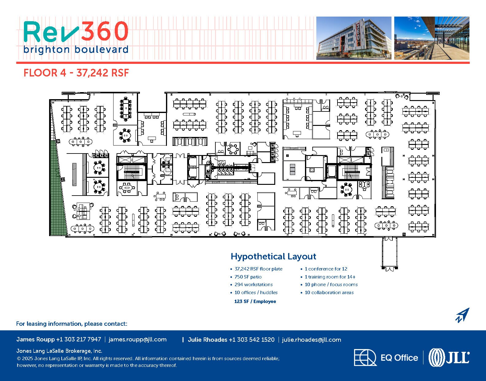 3600 Brighton Blvd, Denver, CO for lease Floor Plan- Image 1 of 2