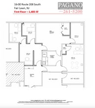 16-00 State Route 208, Fair Lawn, NJ for lease Floor Plan- Image 1 of 5