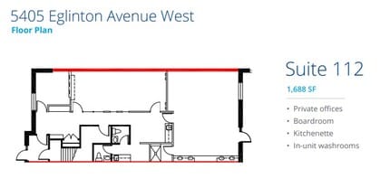 5397 Eglinton Ave W, Toronto, ON for lease Floor Plan- Image 1 of 1