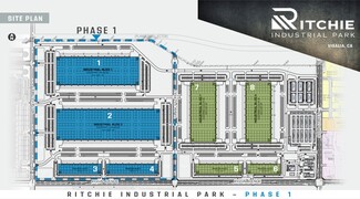 Plus de détails pour Ritchie Industrial Park, Visalia, CA - Industriel/Logistique à louer