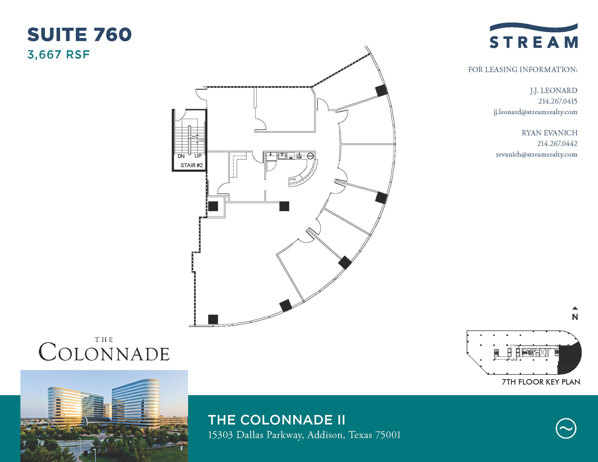 15301 N Dallas Pky, Addison, TX for lease Floor Plan- Image 1 of 1