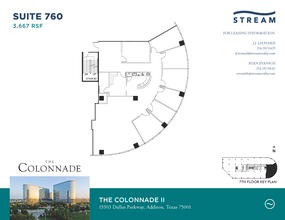 15301 N Dallas Pky, Addison, TX for lease Floor Plan- Image 1 of 1