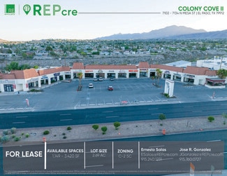 Plus de détails pour 7100-7134 N Mesa St, El Paso, TX - Commerce de détail à louer