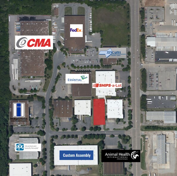 0 Distriplex Dr, Memphis, TN for lease - Building Photo - Image 2 of 2