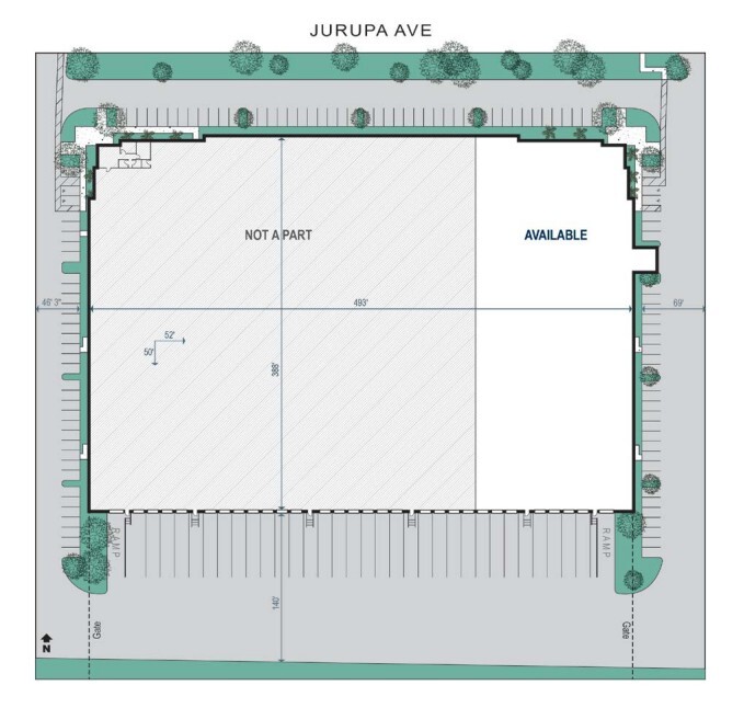 13489 Jurupa Ave, Fontana, CA for lease Site Plan- Image 1 of 1