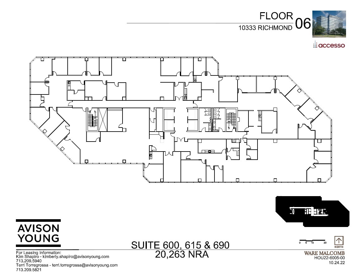 10333 Richmond Ave, Houston, TX à louer Plan d  tage- Image 1 de 5