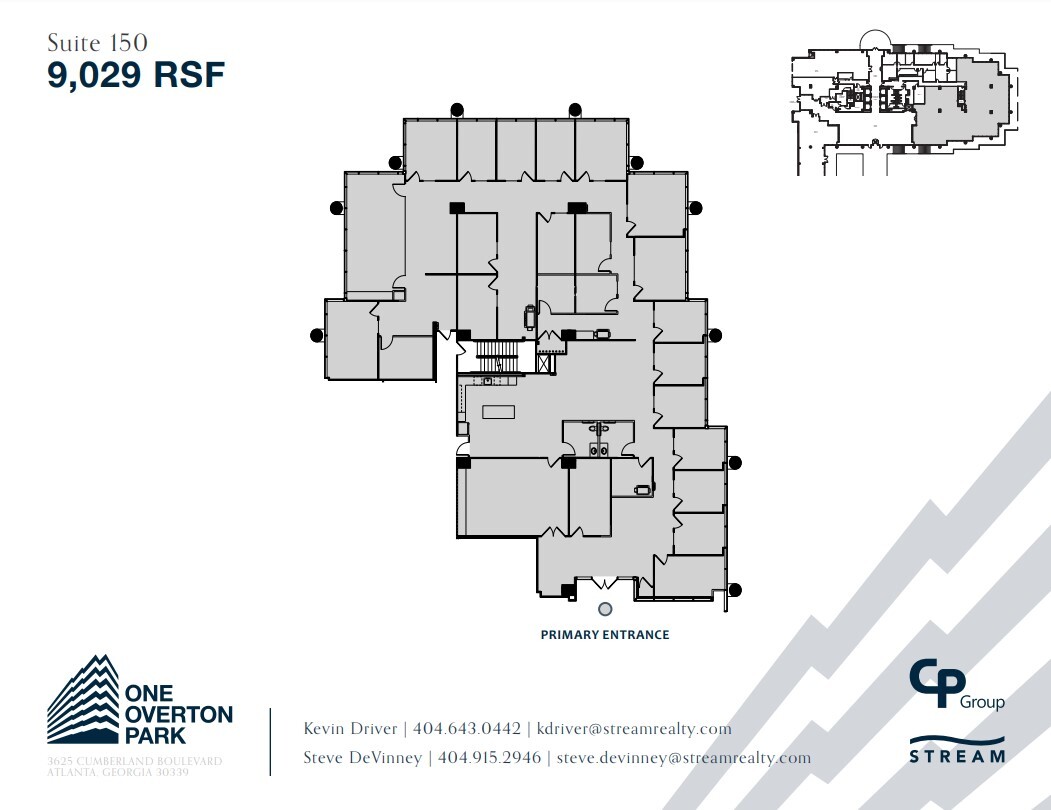 3625 Cumberland Blvd SE, Atlanta, GA à louer Plan d’étage- Image 1 de 1