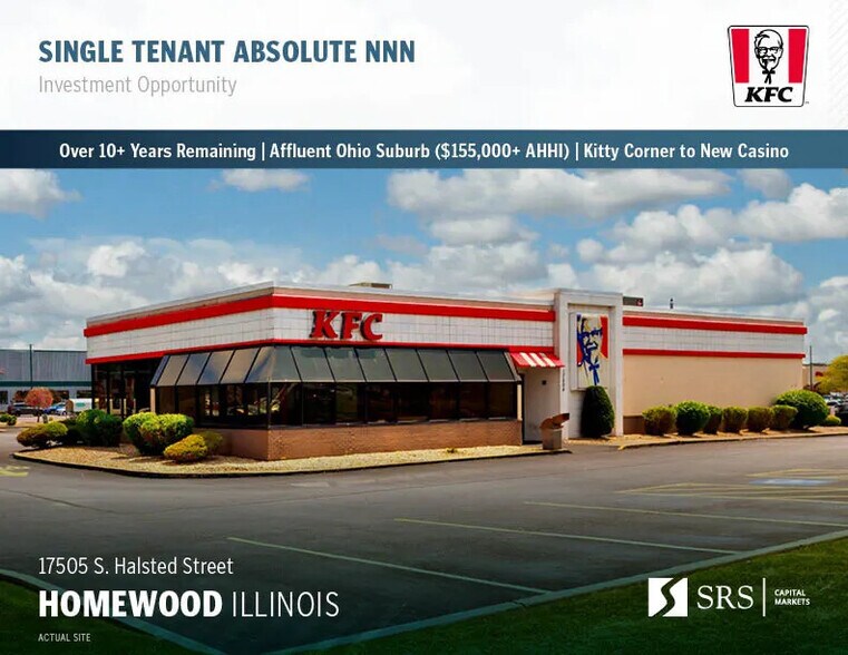 17505 Halsted St, Homewood, IL à vendre - Photo du bâtiment - Image 1 de 7