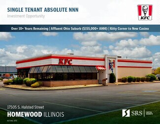 Plus de détails pour 17505 Halsted St, Homewood, IL - Commerce de détail à vendre