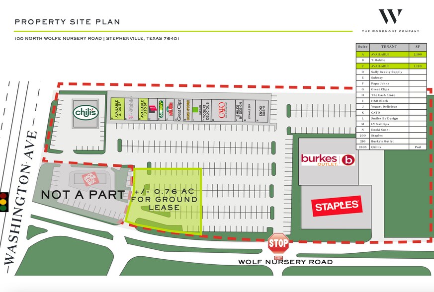 210 Wolfe Nursery Rd, Stephenville, TX for lease - Building Photo - Image 2 of 10