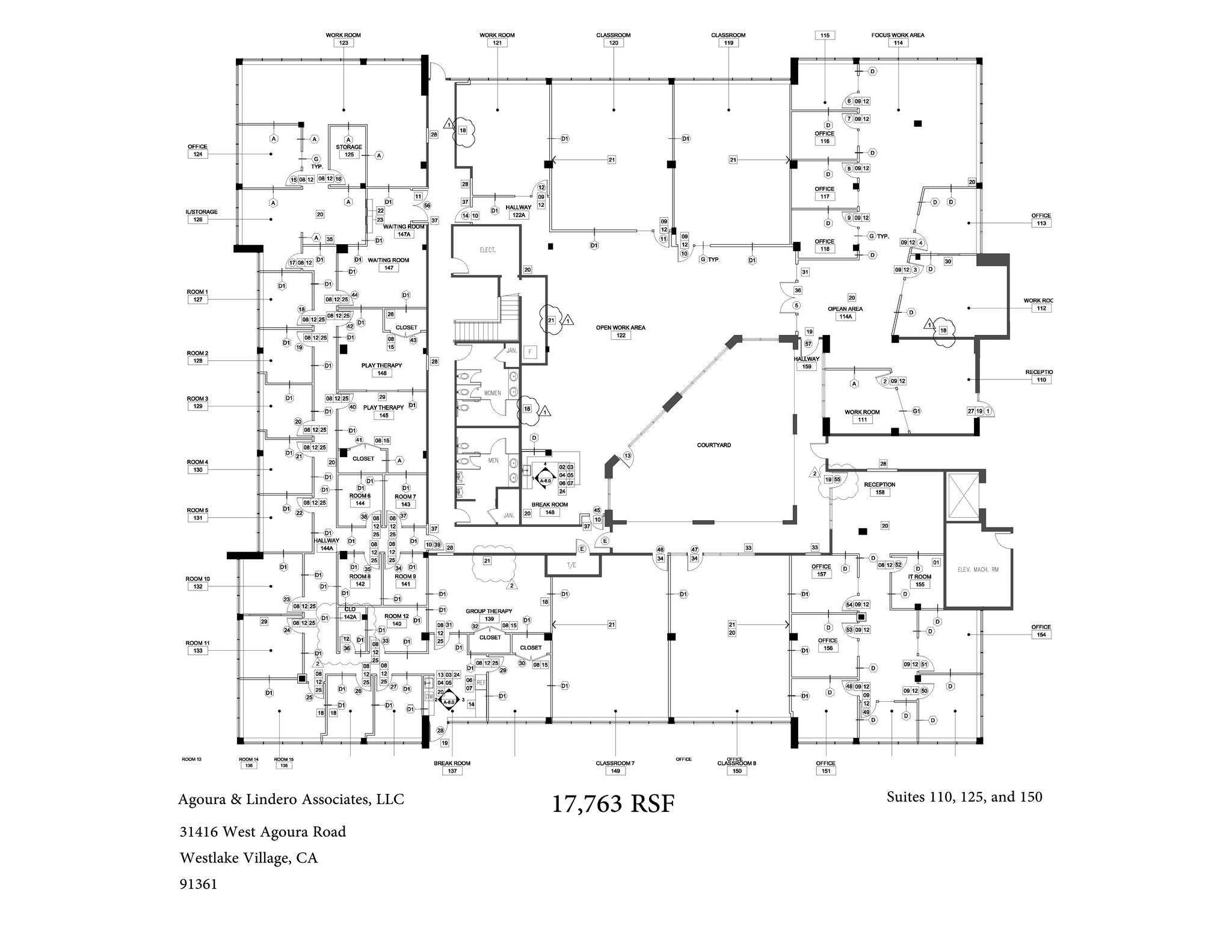 31416 Agoura Rd, Westlake Village, CA à louer Plan de site- Image 1 de 1