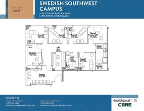 6179 S Balsam Way, Littleton, CO for lease Floor Plan- Image 1 of 1