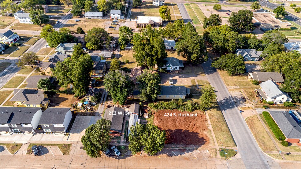 424 S Husband St, Stillwater, OK à vendre - Aérien - Image 2 de 10