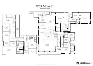 1269 Main St, Concord, MA for lease Floor Plan- Image 1 of 37