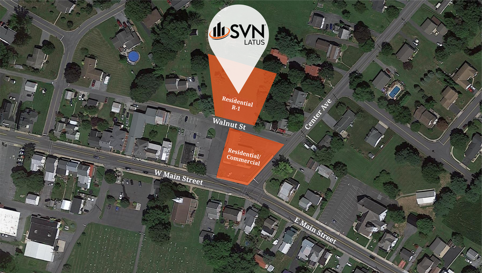 100 W Main St, Terre Hill, PA for sale - Aerial - Image 2 of 7