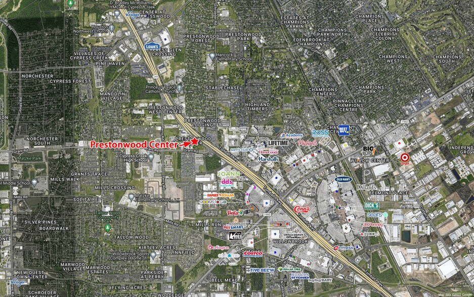 18627-18825 SH 249, Houston, TX for lease - Aerial - Image 3 of 4