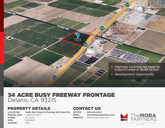 More details for 99 Fwy, Delano, CA - Land for Sale