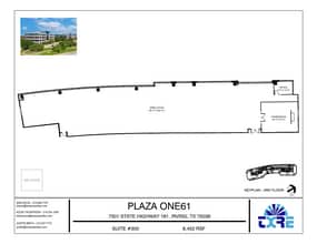 7301 N State Highway 161, Irving, TX for lease Floor Plan- Image 1 of 1