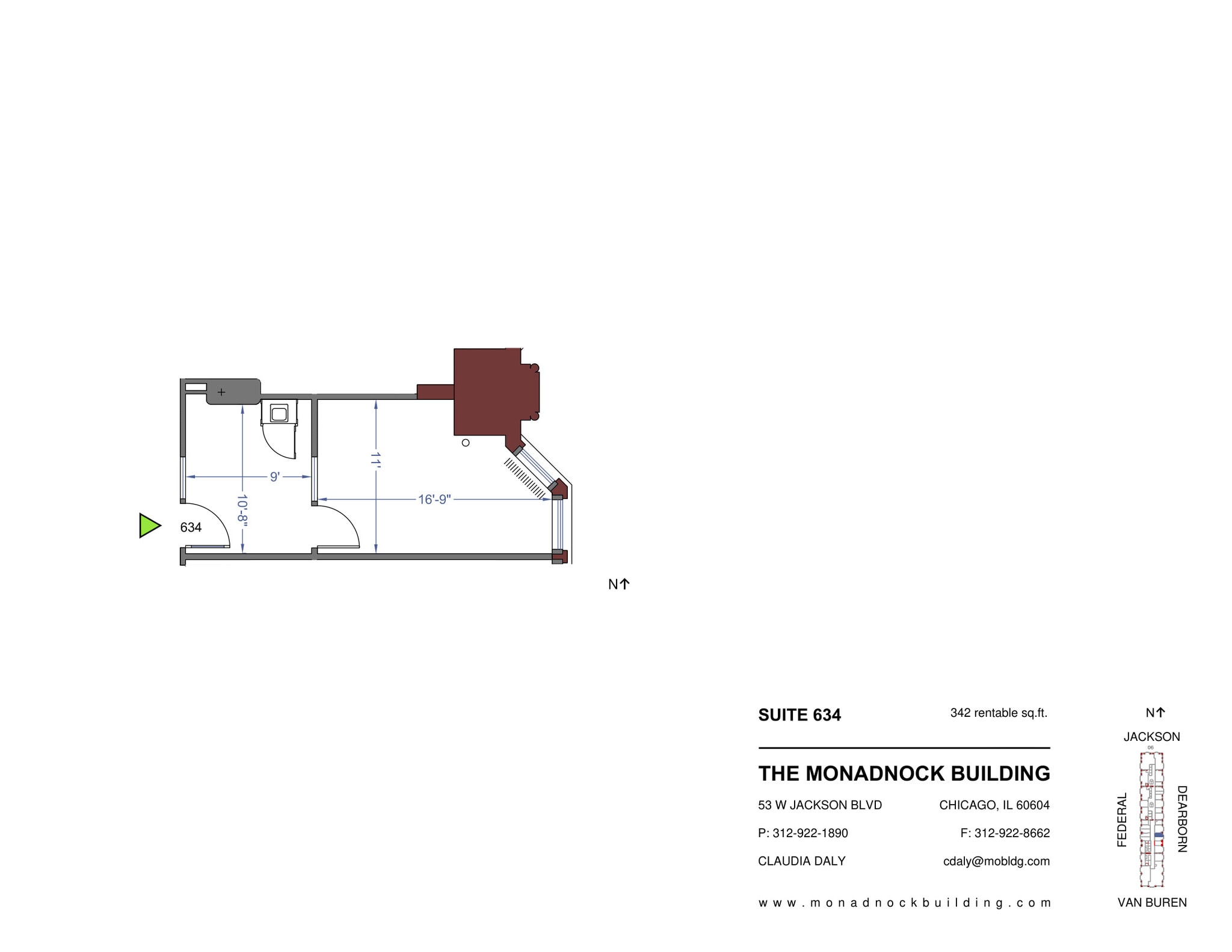 53 W Jackson Blvd, Chicago, IL for lease Interior Photo- Image 1 of 1