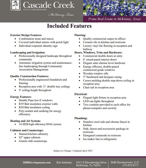3721 S Stonebridge Dr, McKinney, TX à louer - Plan d’étage - Image 3 de 17