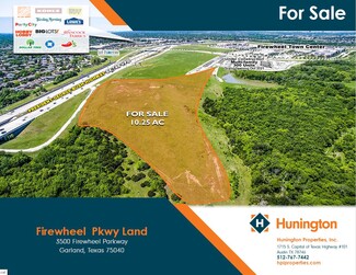 Plus de détails pour 3500 Firewheel Pkwy, Garland, TX - Terrain à vendre