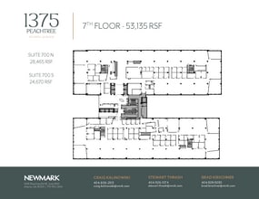 1375 Peachtree St NE, Atlanta, GA for lease Floor Plan- Image 1 of 2