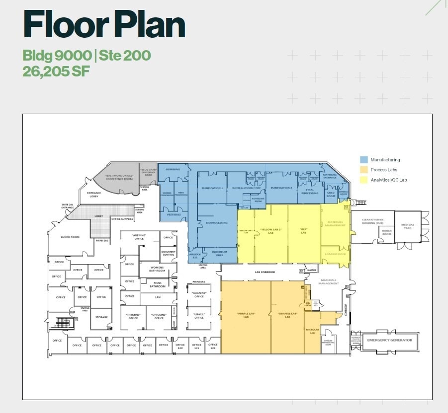 9000 Virginia Manor Rd, Beltsville, MD for lease Floor Plan- Image 1 of 1