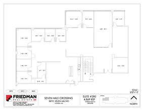 38705 7 Mile Rd, Livonia, MI à louer Plan d’étage- Image 1 de 1