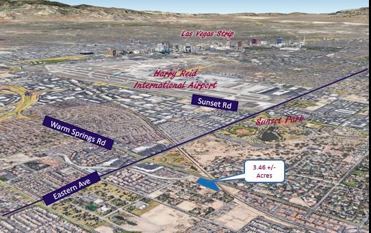 E Warm Springs Rd, Las Vegas, NV for sale - Building Photo - Image 1 of 1