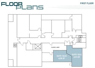 3636 5th Ave, San Diego, CA for lease Floor Plan- Image 1 of 1