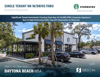 Plus de détails pour 1906 FL-44, New Smyrna Beach, FL - Commerce de détail à vendre
