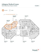 1005 N Glebe Rd, Arlington, VA for lease Floor Plan- Image 1 of 1