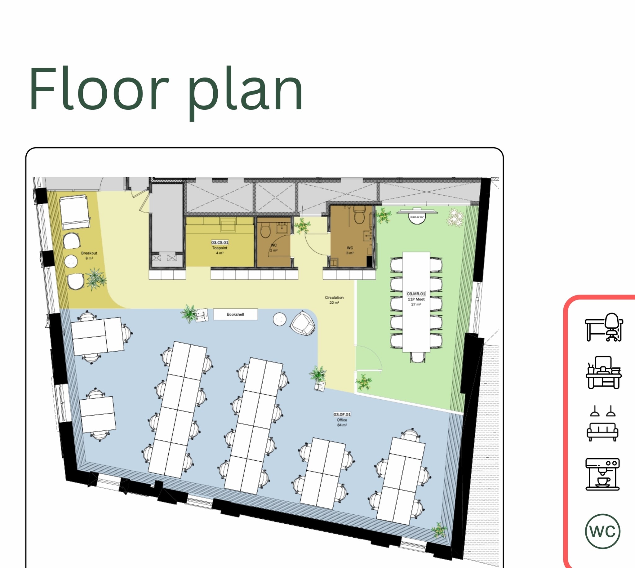 58 Wardour St, London for lease Floor Plan- Image 1 of 10