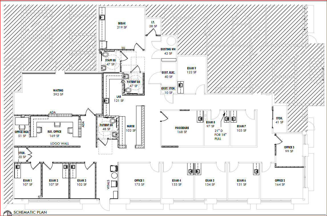 1060 Peerless Xing NW, Cleveland, TN for lease Floor Plan- Image 1 of 1