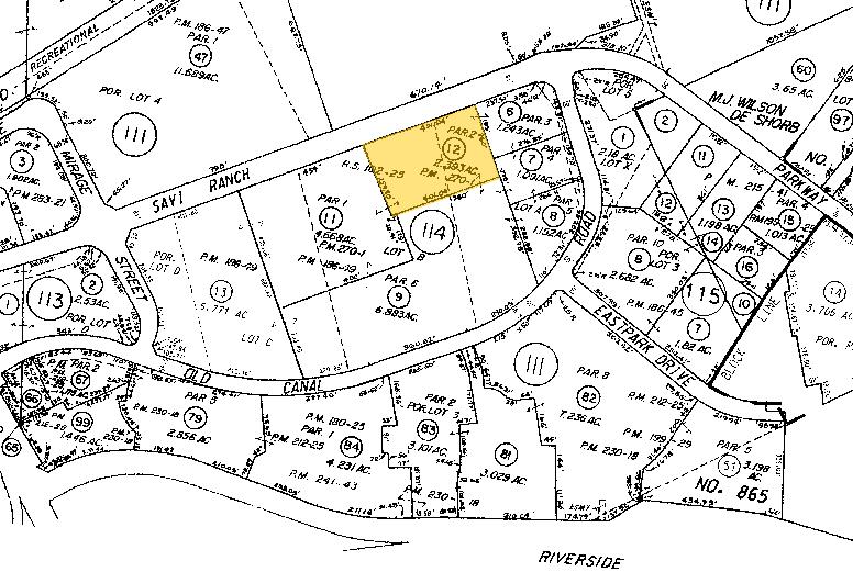 22700 Savi Ranch Pky, Yorba Linda, CA for lease - Plat Map - Image 2 of 9