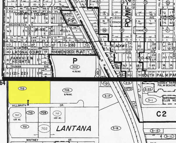 1016 S Federal Hwy, Lake Worth, FL for sale - Plat Map - Image 2 of 2