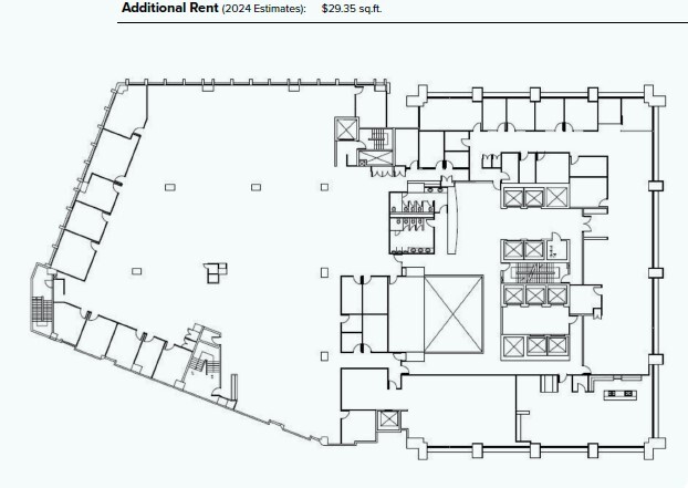 200 Granville St, Vancouver, BC à louer Plan d’étage- Image 1 de 1