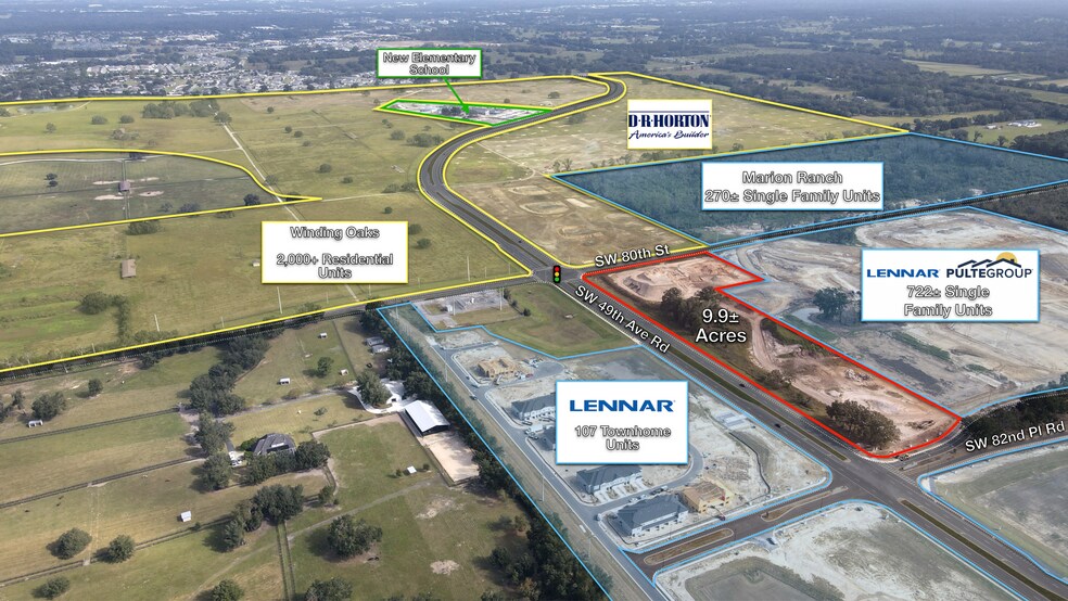 SW 82nd Place rd, Ocala, FL à vendre - Photo du bâtiment - Image 2 de 5