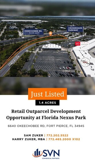 6640 Okeechobee Rd, Fort Pierce, FL à louer - Vidéo sur l’inscription commerciale - Image 2 de 12