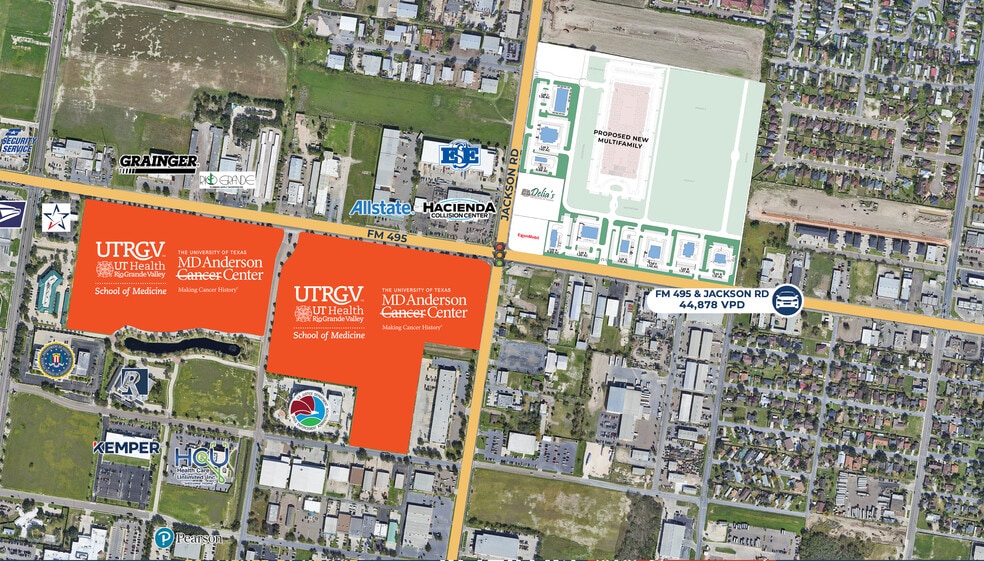 FM 495, Pharr, TX for lease - Building Photo - Image 1 of 2