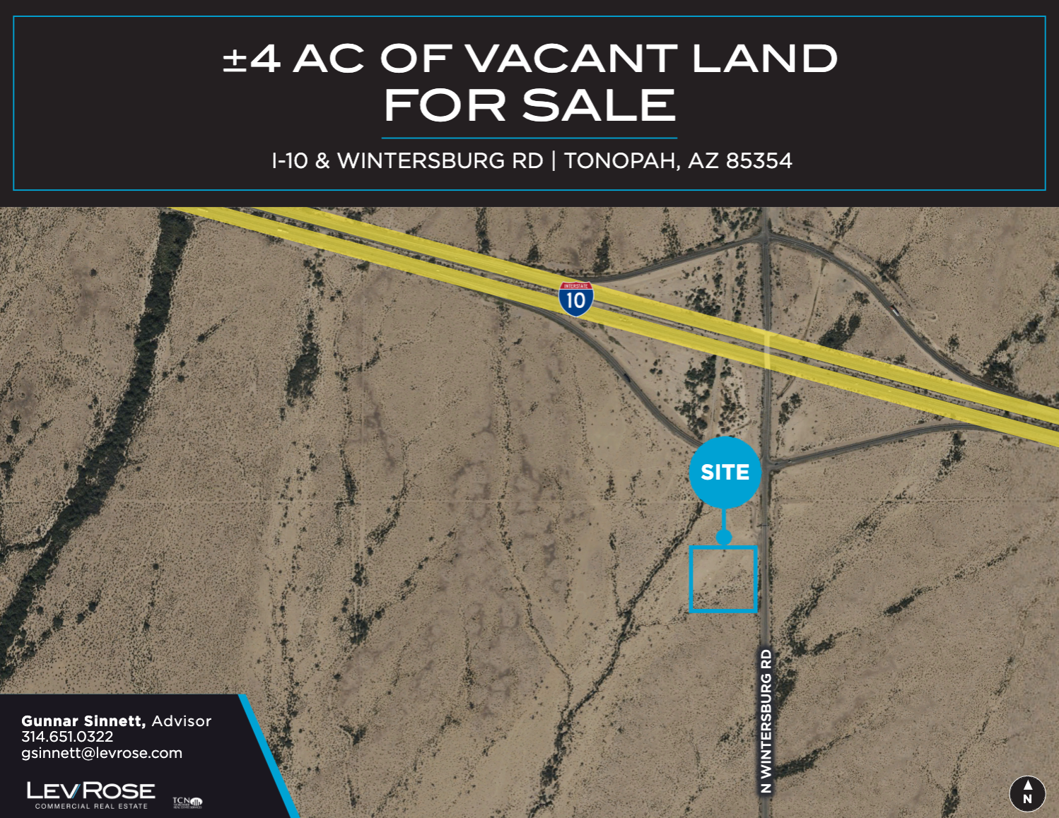 I10 and Wintersburg Rd, Tonopah, AZ for sale Primary Photo- Image 1 of 2