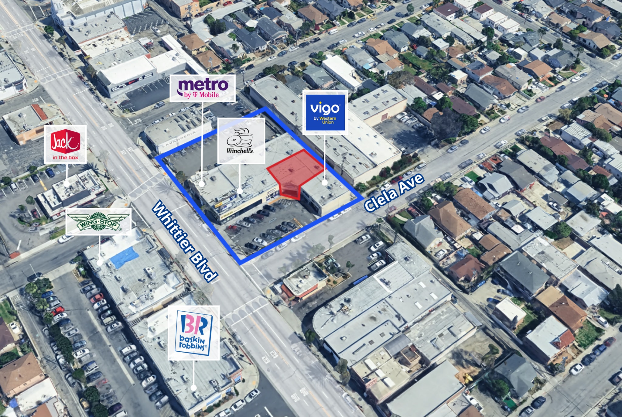 5040-5068 Whittier Blvd, Los Angeles, CA for lease Primary Photo- Image 1 of 4