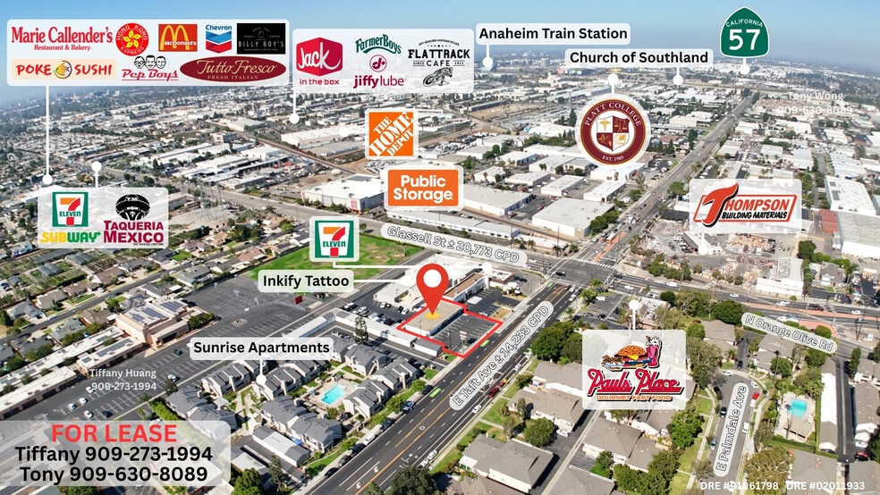 138-140 E Taft Ave, Orange, CA for lease - Building Photo - Image 2 of 22