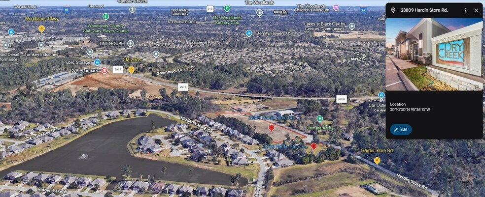 28809 Hardin Store Rd, Magnolia, TX à vendre - Photo du bâtiment - Image 3 de 4