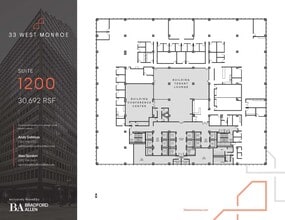 33 W Monroe St, Chicago, IL for lease Floor Plan- Image 1 of 5