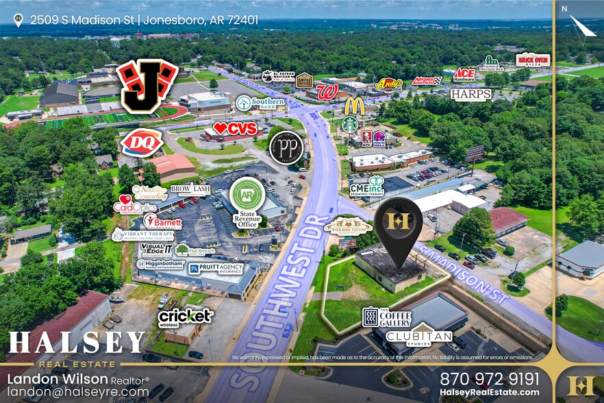 2509 S Madison St, Jonesboro, AR à louer - Photo du bâtiment - Image 3 de 4