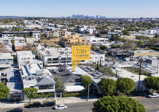 730 N La Cienega Blvd, Los Angeles, CA - Aérien  Vue de la carte - Image1