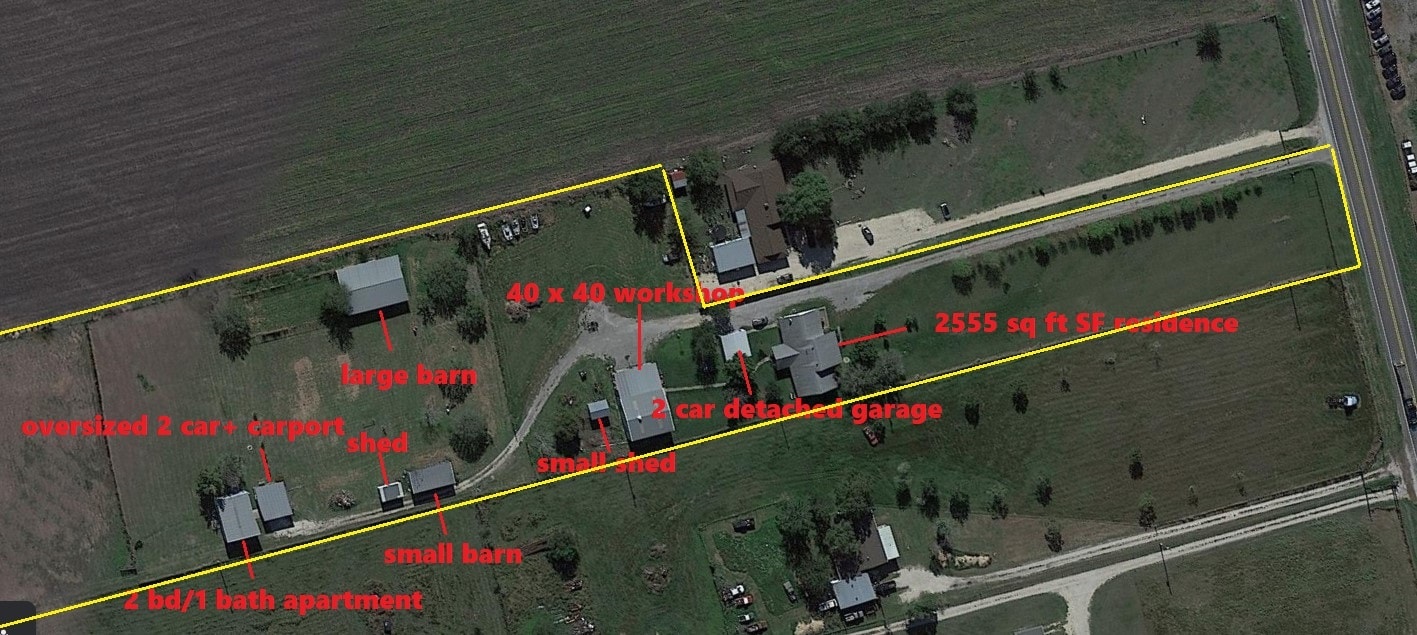 7215 FM 1044, Marion, TX for sale Aerial- Image 1 of 1