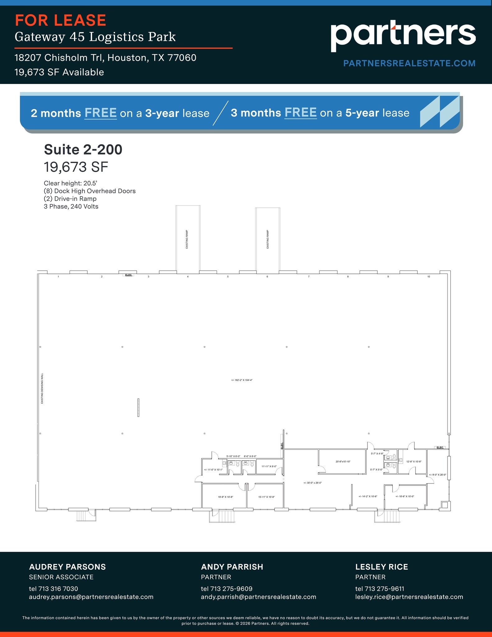 18207 Chisholm Trl, Houston, TX à louer Plan de site- Image 1 de 4